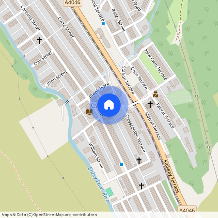 Mill terrace, Ebbw Vale