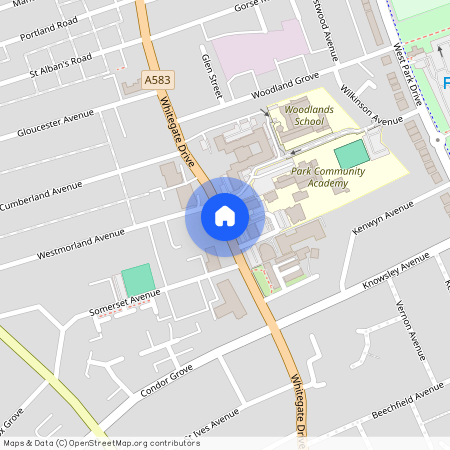 The Elms, Whitegate Drive, Blackpool, Lancashire, FY3