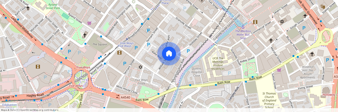 William Street, Birmingham, West Midlands, B15 1DR