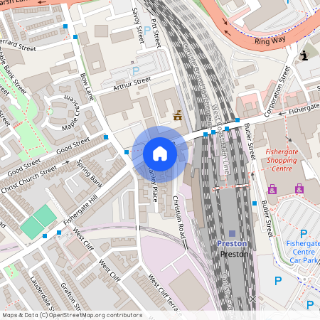 Fishergate, Preston, Lancashire, PR1