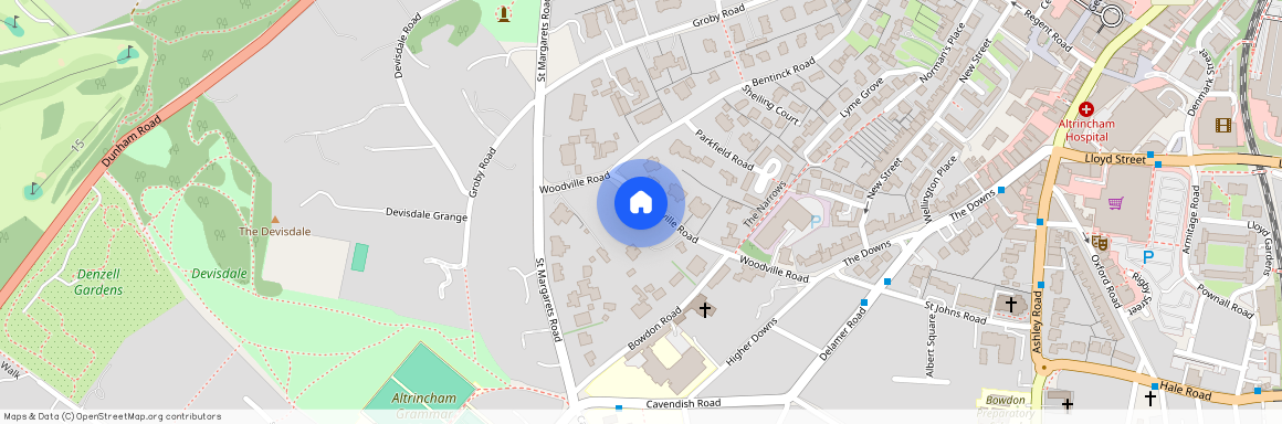 WA14 2AN, Altrincham