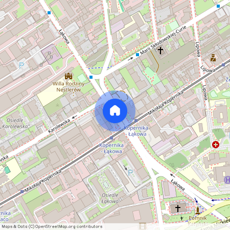 ul. Łąkowa, Stare Polesie, Polesie, Łódź, łódzkie