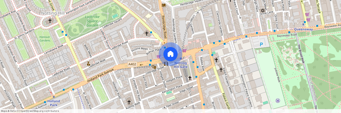 Notting Hill Gate, London