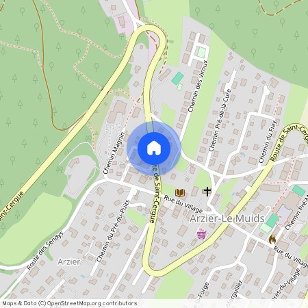 Route de saint Cergue, Arzier-Le Muids