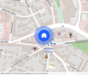 gepflegte 2-Raum-Wohnung mit Balkon in MH-Heißen - Photo 1