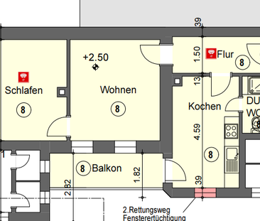 Pronájem bytu 2+1 • 59 m² bez realitkyJoliot-Curie-Str. 10 Gera Ger... - Photo 5