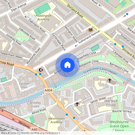 Waterfront Apartments, 82 Amberley Road, Maida Vale, London, W9