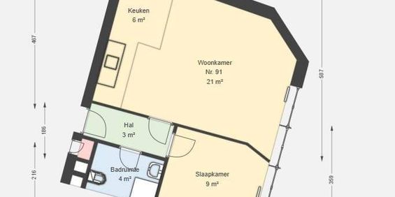Appartement Hammerstraat 91, Rotterdam - Oude Noorden - Foto 3