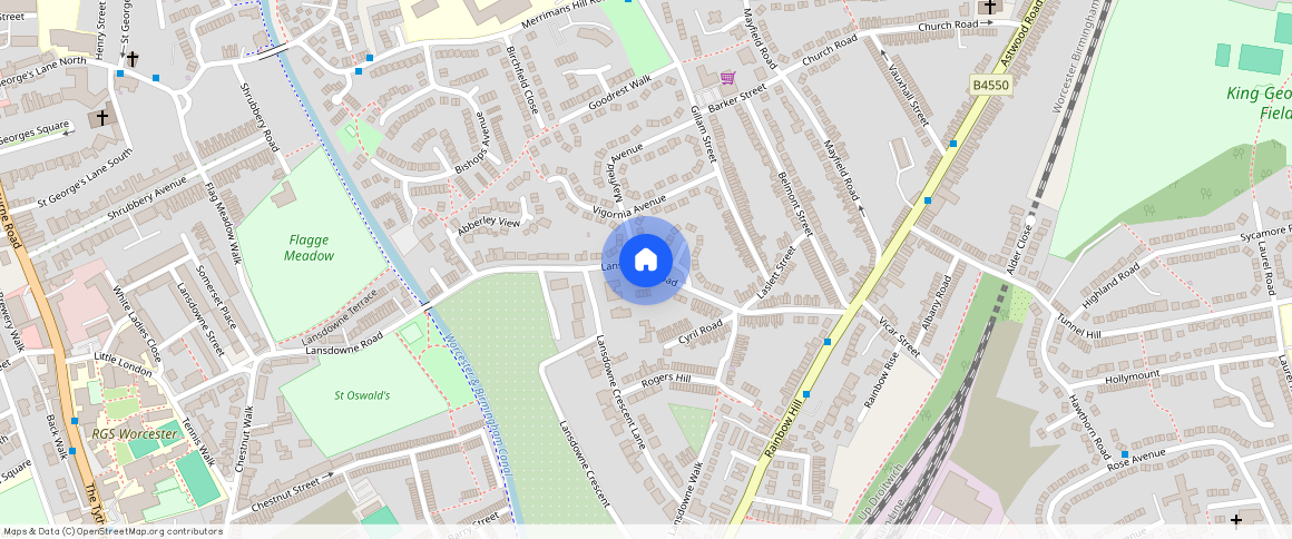 Lansdowne Road, Worcester, WR3