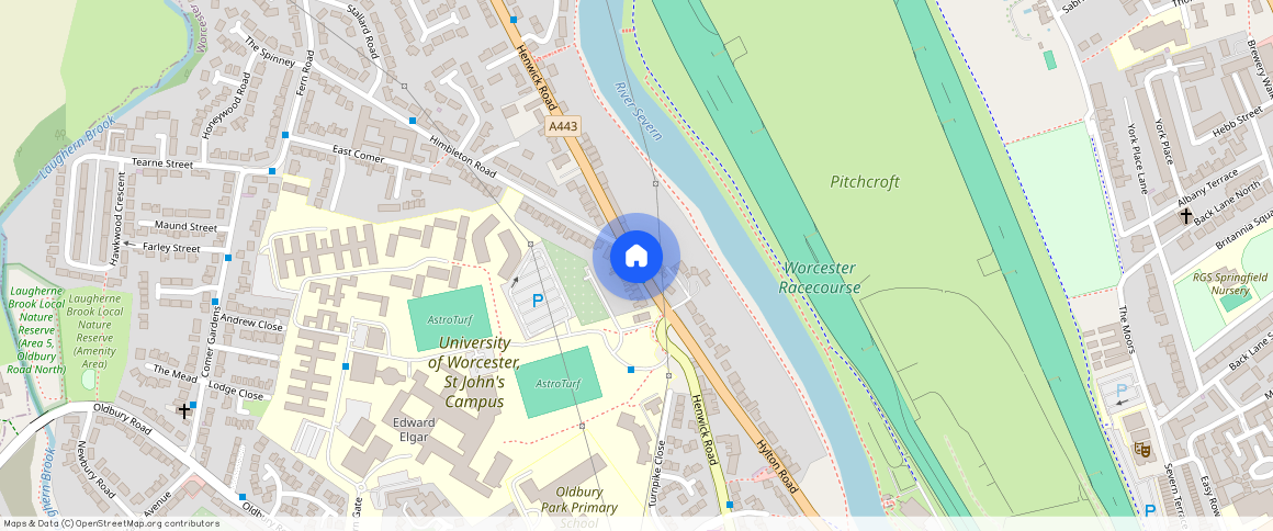 City centre, wr2 5pd, Worcester