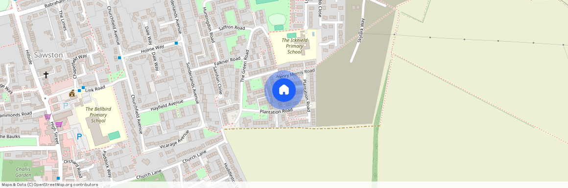 Plantation Road, Sawston