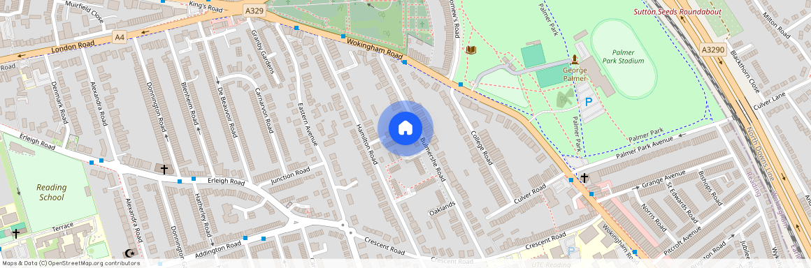 Bulmershe Road, Reading, Berkshire