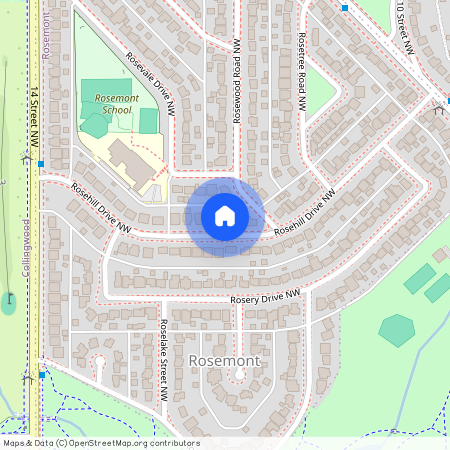 1332 Rosehill Drive NW, Calgary, AB T2K 1M4