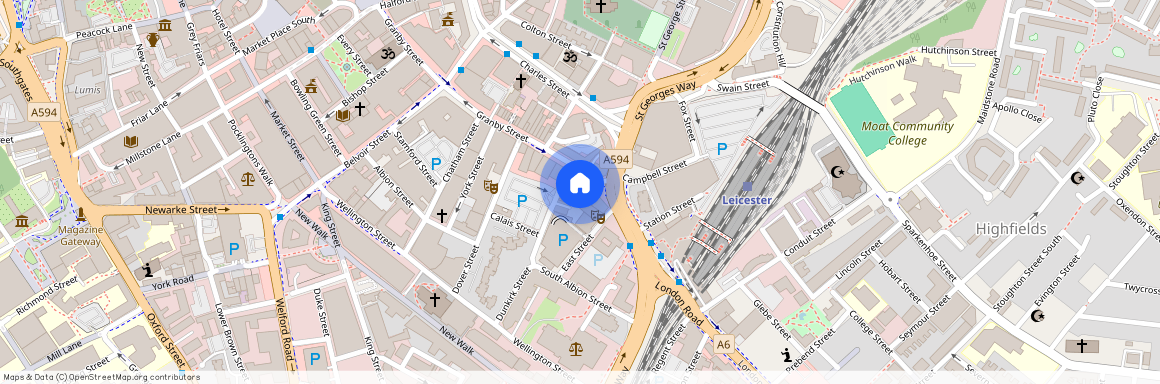 Granby Apartments, Granby Street, Leicester, LE1