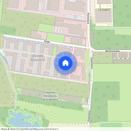 ul. Polki, Wyczółki, Ursynów, Warszawa, mazowieckie