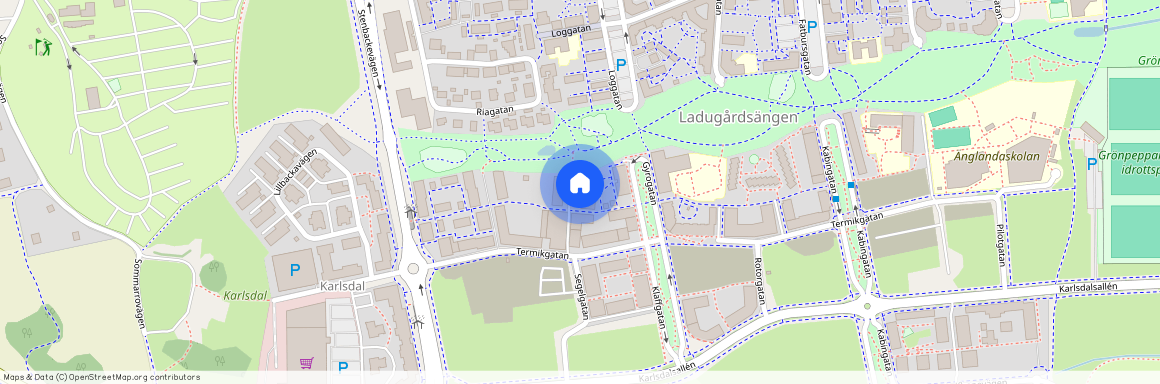 Ladugårdsängen, Termikgatan 33