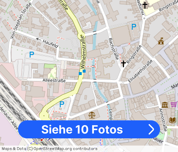 Direkt im Zentrum: 4-Zimmer-Wohnung mit großzügiger Terrasse und vi... - Foto 1