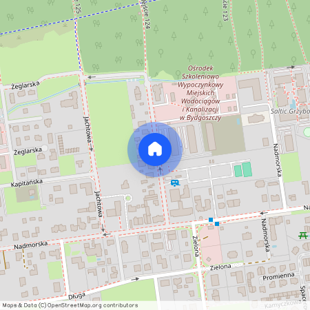 ul. Plażowa, Grzybowo, Kołobrzeg, kołobrzeski, zachodniopomorskie