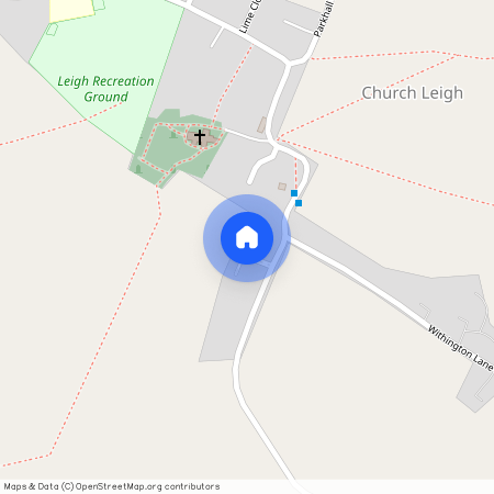 Red Gables Court, Church Leigh, Leigh, Stoke-on-Trent, ST10