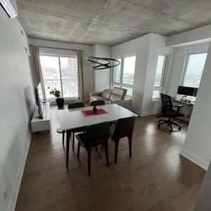 4 1/2 - 2 chambres 1 salle de bain - condo à louer + garage + électros - unité de coin - St-Léonard - Photo 2