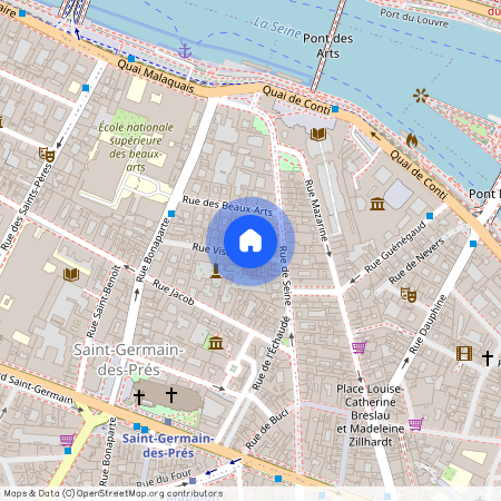 Visconti 6, Rue Visconti, Paris