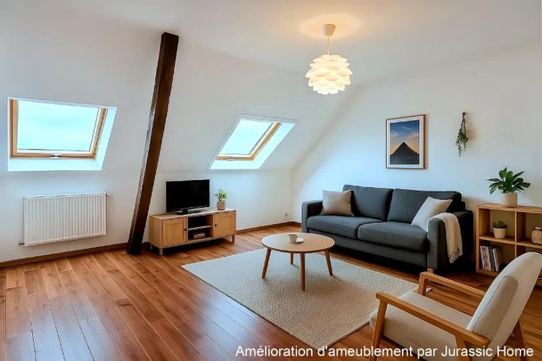 Spacious apartment under the roofs of Porrentruy - Photo 1