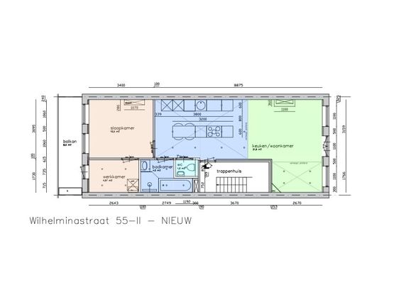 Wilhelminastraat 55-2, Cremerbuurt-Oost, 1054VW, Amsterdam - Foto 1
