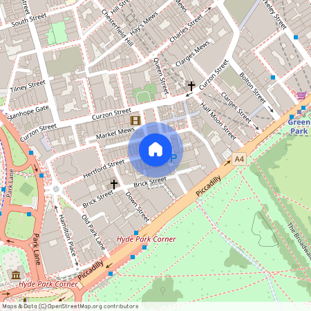 Carrington House, Hertford Street, W1J