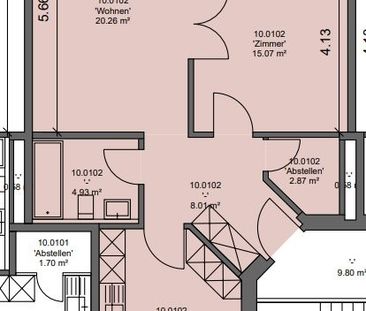 2 ½ Zimmer-Wohnung in Schwerzenbach mieten - Foto 4