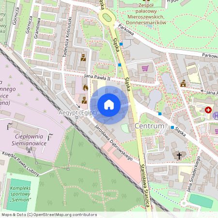 ul. Konstantego Damrota, Centrum, Siemianowice Śląskie, śląskie