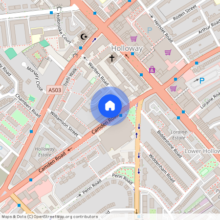 Camden Road, Islington, London, N7