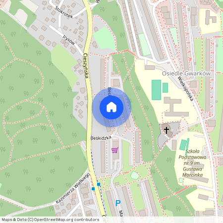 ul. Beskidzka, Jastrzębie-Zdrój, śląskie