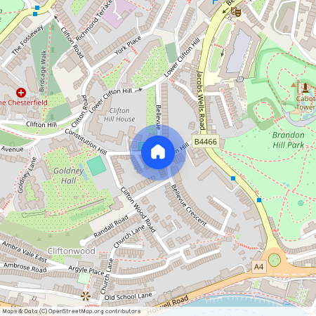 Constitution Hill, Clifton, Bristol, BS8