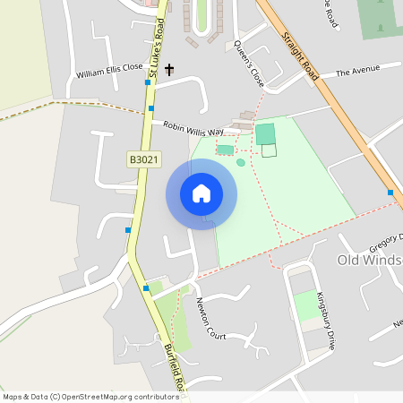 St. Lukes Road, Old Windsor, Windsor, SL4
