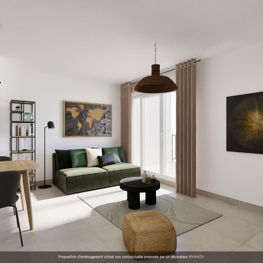 location Appartement T2 DE 43.2m² À MARSEILLE - Photo 1