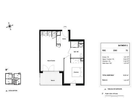 Location Appartement 2 pièces 41m² MONTRABE 31850 - Photo 4