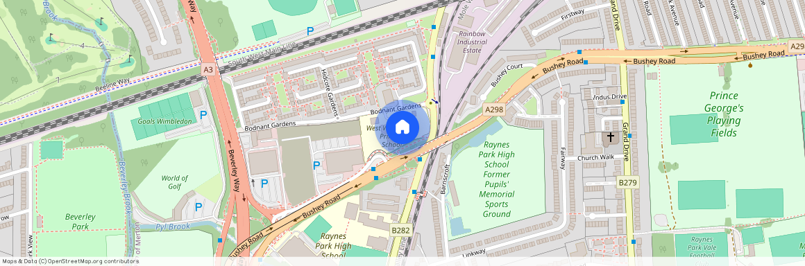 Bushey Road, Wimbledon, London, SW20