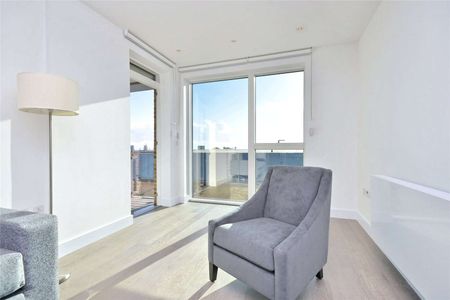 A contemporary one bedroom apartment to rent in a modern development in Kensal Rise boasting City skyline views. - Photo 4