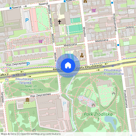 Łódź, Śródmieście, al. Aleje Józefa Piłsudskiego