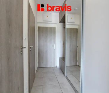 Pronájem bytu 2+kk, Brno - Žebětín, ulice Přírodní, novostavba, bal... - Фото 4