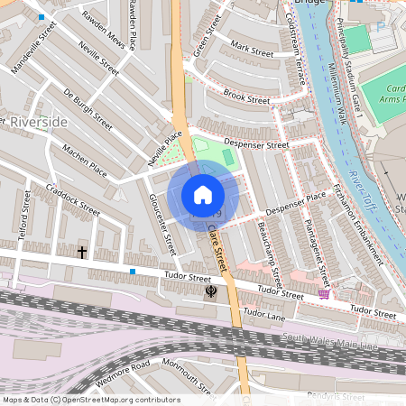 Flat 4, clare street
