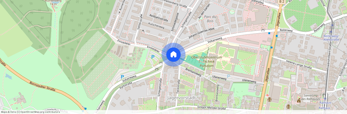 Voltaireweg, Potsdam, Jägervorstadt, 14469