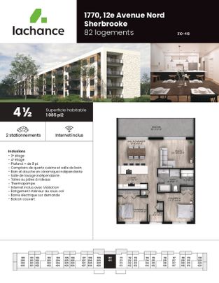 1770, 12e avenue Nord, #410 Sherbrooke (Fleurimont) - Photo 1