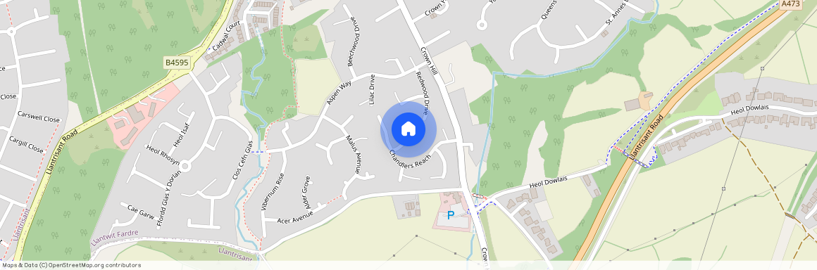 Chandlers Reach, Llantwit Fardre, Llantwit Fardre