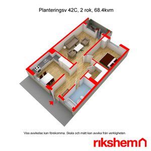 Planteringsvägen 42 C - Foto 3