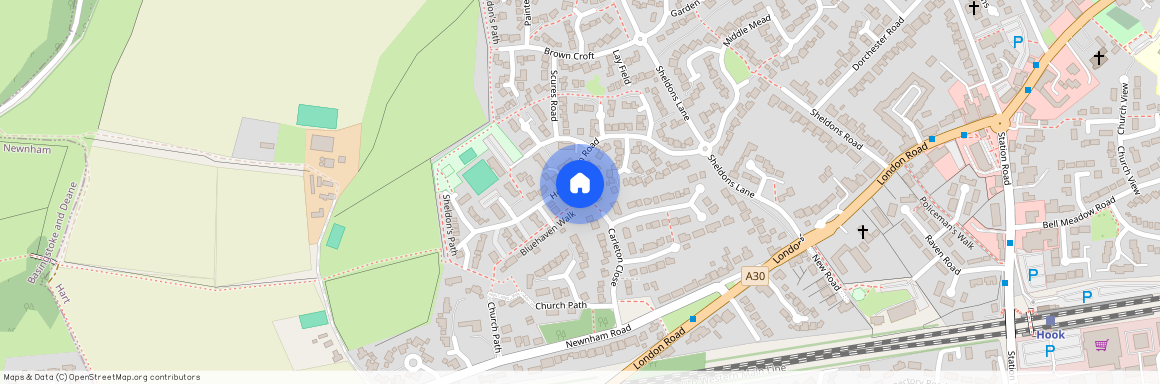Hop Garden Road, Hook