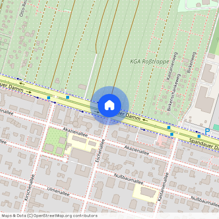 Spandauer Damm, Berlin, Westend, 14050