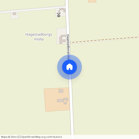 Hagestadborgsvägen, Löderup