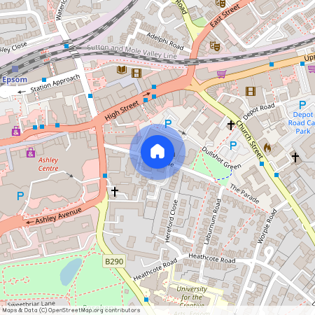 The Parade, Epsom, KT18