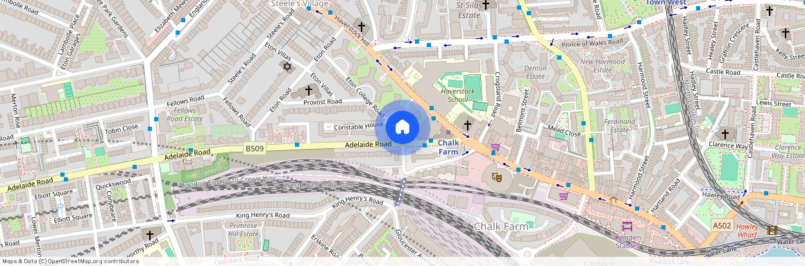 Eton college road, Chalk Farm, NW3